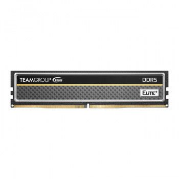 Team Elite Plus Black 8 GB (1x8GB) 4800 Mhz DDR5 CL40 Gaming Ram (TPBD58G4800HC40016)
