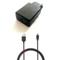 Orijinal Casper Via S7, S8, L8, S10, S17, S18 Tablet Adaptör Şarj Aleti Siyah Adaptör WTA0502000EUB1