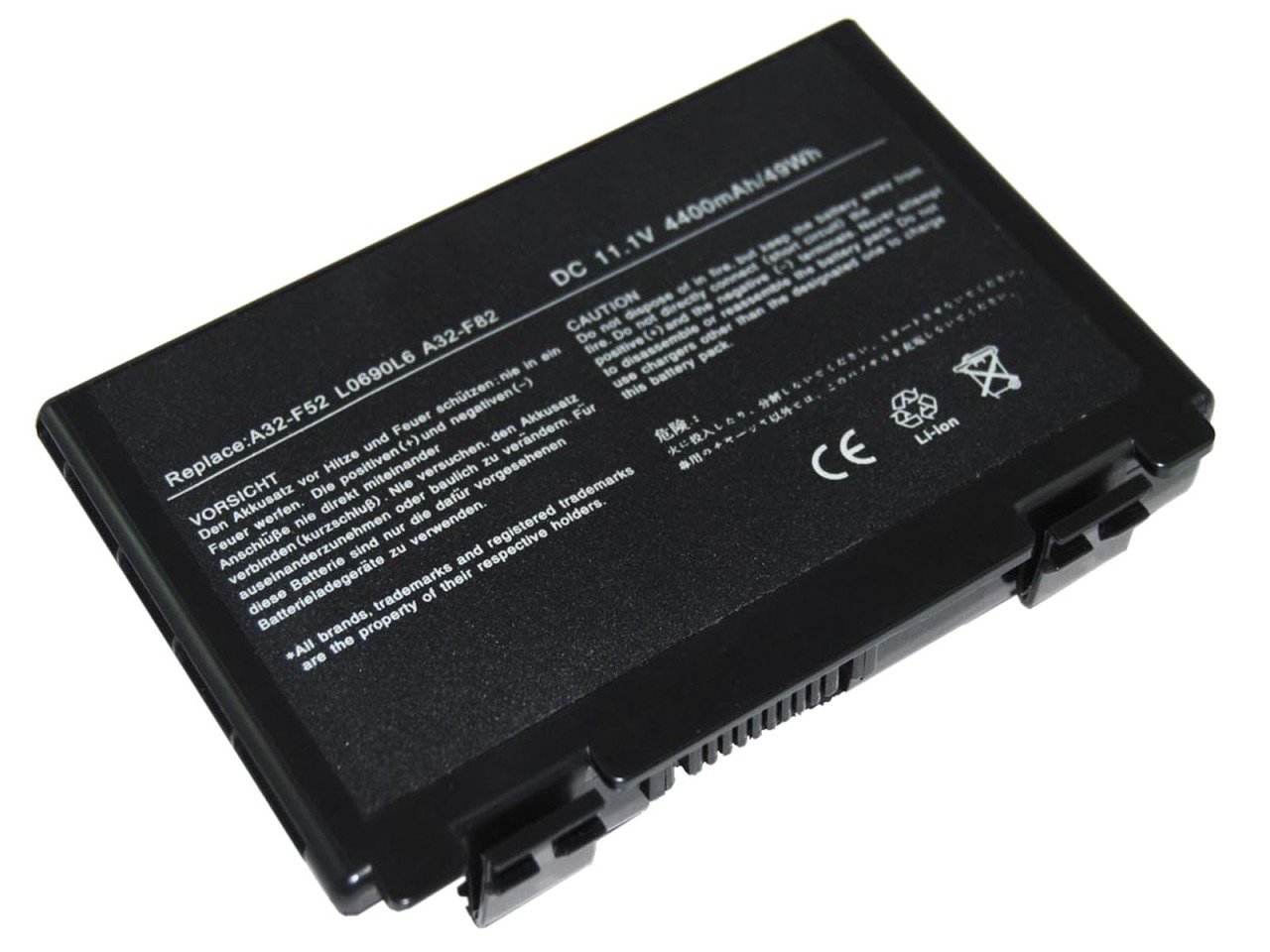 Asus F52 F82 Serisi Notebook Batarya Laptop Pil